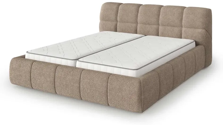 Gestoffeerd Bedframe Night Santiago - Snel leverbaar – Bij Swiss Sense