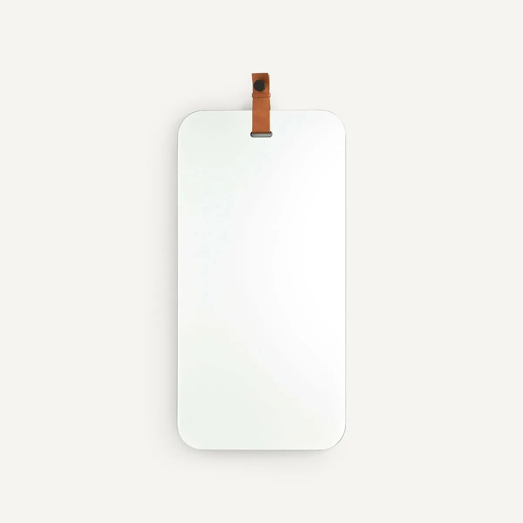 Rechthoekige spiegel H80 cm, Kombu