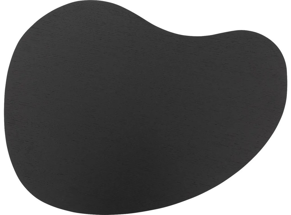 Goossens Salontafel Zyan organisch, hout eiken zwart, modern design, 76 x 36 x 69 cm