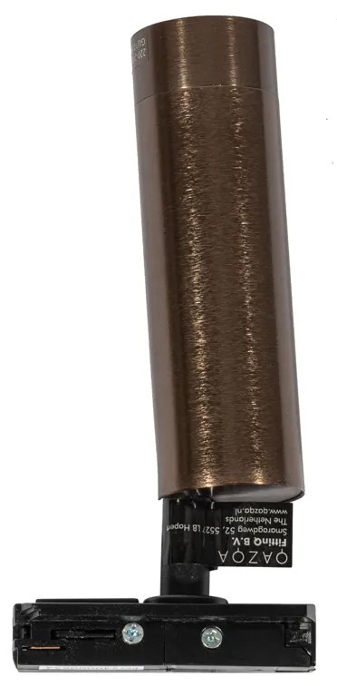 Moderne spot donker brons voor railsysteem 1-fase 35mm - Iconic Jeana Luxe
