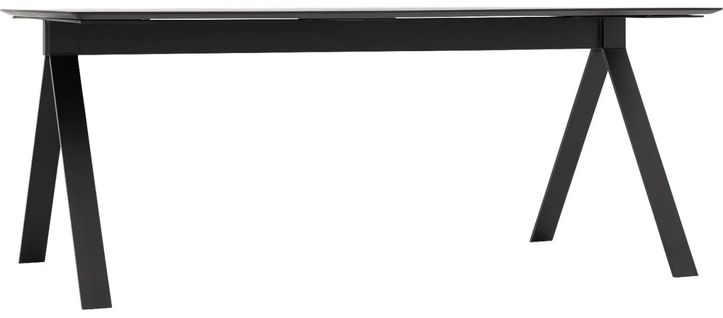 Goossens Excellent Eettafel Uniek, Semi rechthoekig 200 x 100 cm