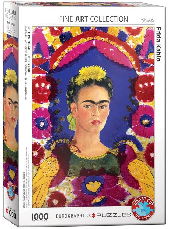 Puzzel Kahlo Self Portrait with Birds