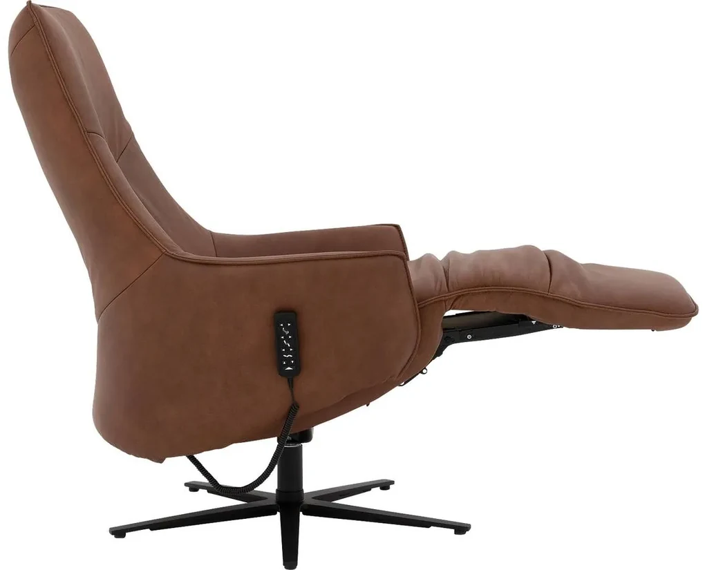 Goossens Excellent Relaxstoel Chill, Relaxstoel s / hartbalanspositie 3 motorig