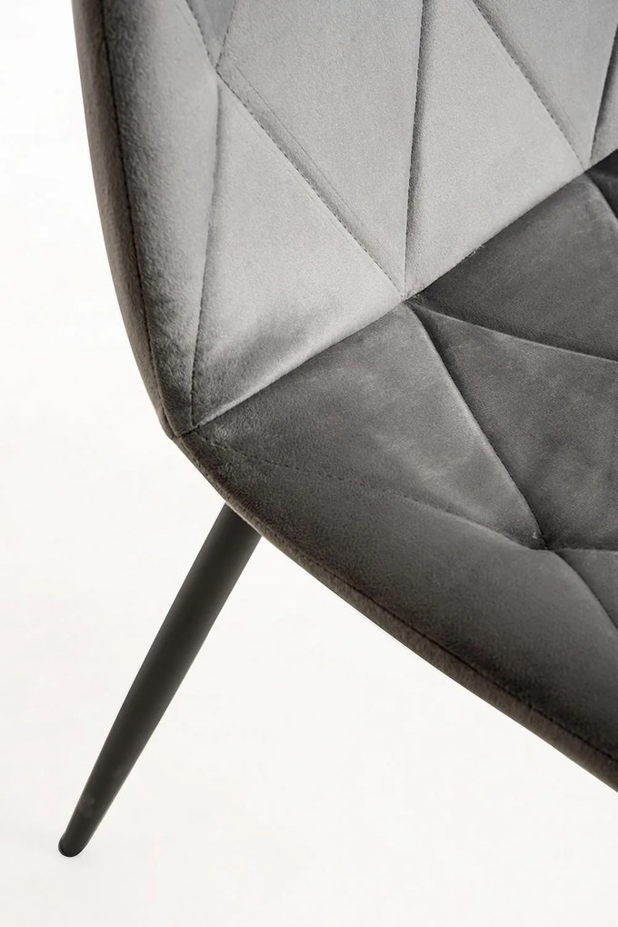 Set 4 Lyke Fluwelen Stoelen