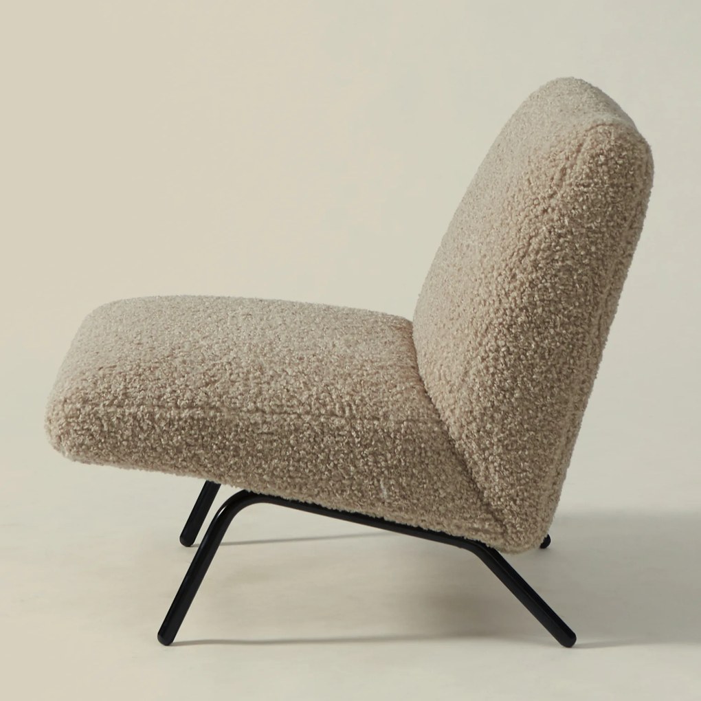 Teddy Fauteuil Bruin Merino Dessert