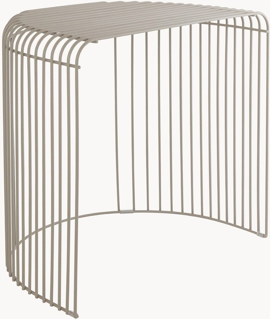 Metalen bijzettafel Curva