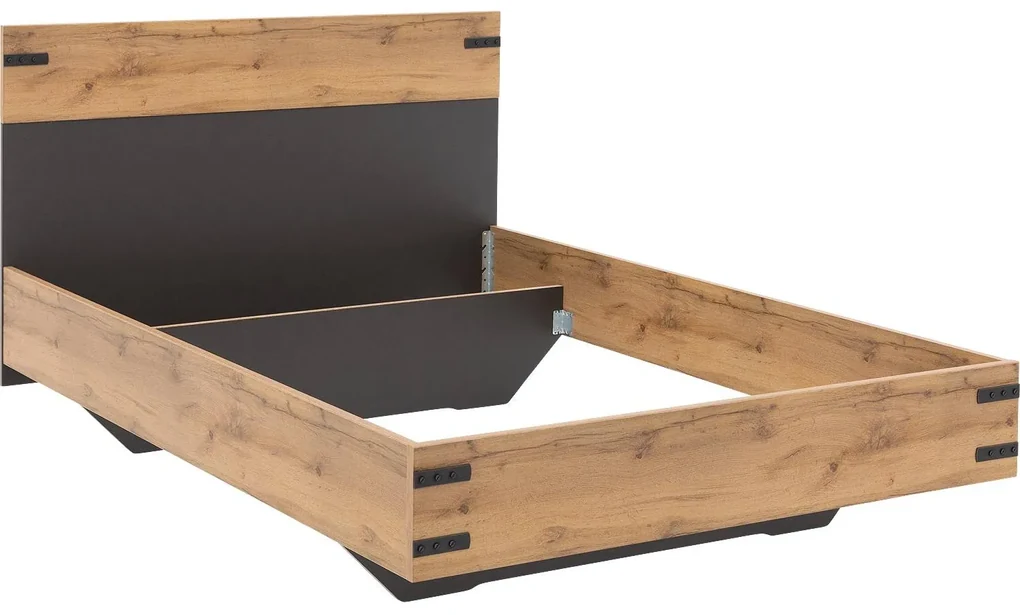 Goossens Basic Bedframe Bastion, 140 x 200 cm