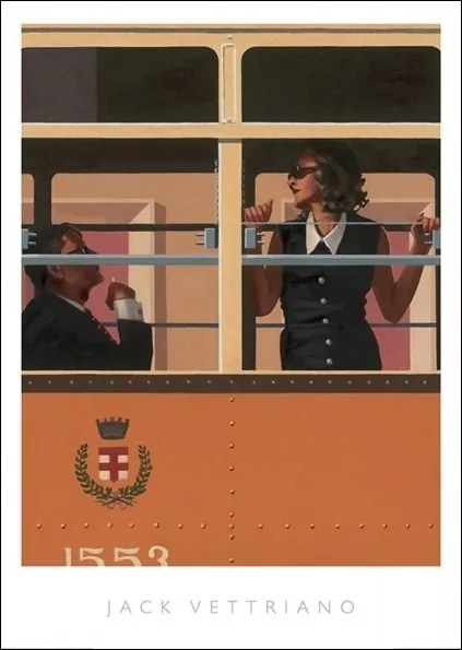 Kunstdruk Jack Vettriano - The Look Of Love