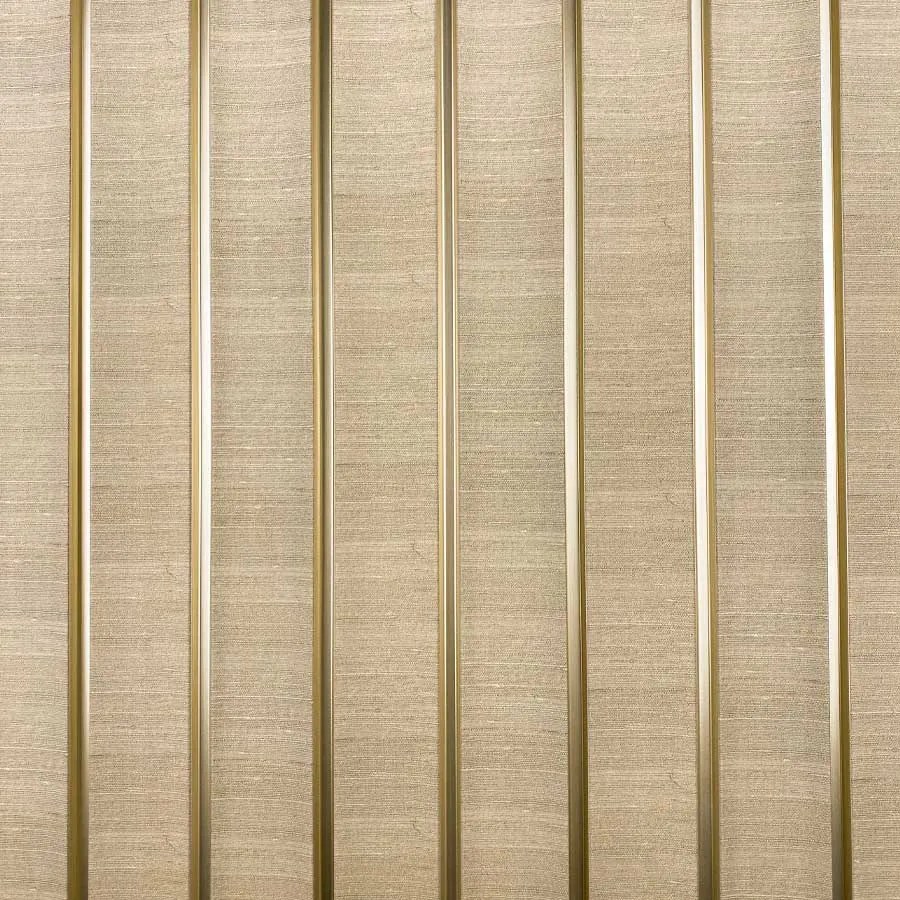 Wandpaneel Grace Beige 260x12cm - 260 cm x 12 cm x 1.2 cm | 1.2 kg | Paneli akoestische wandpanelen - AKU Wandpanelen