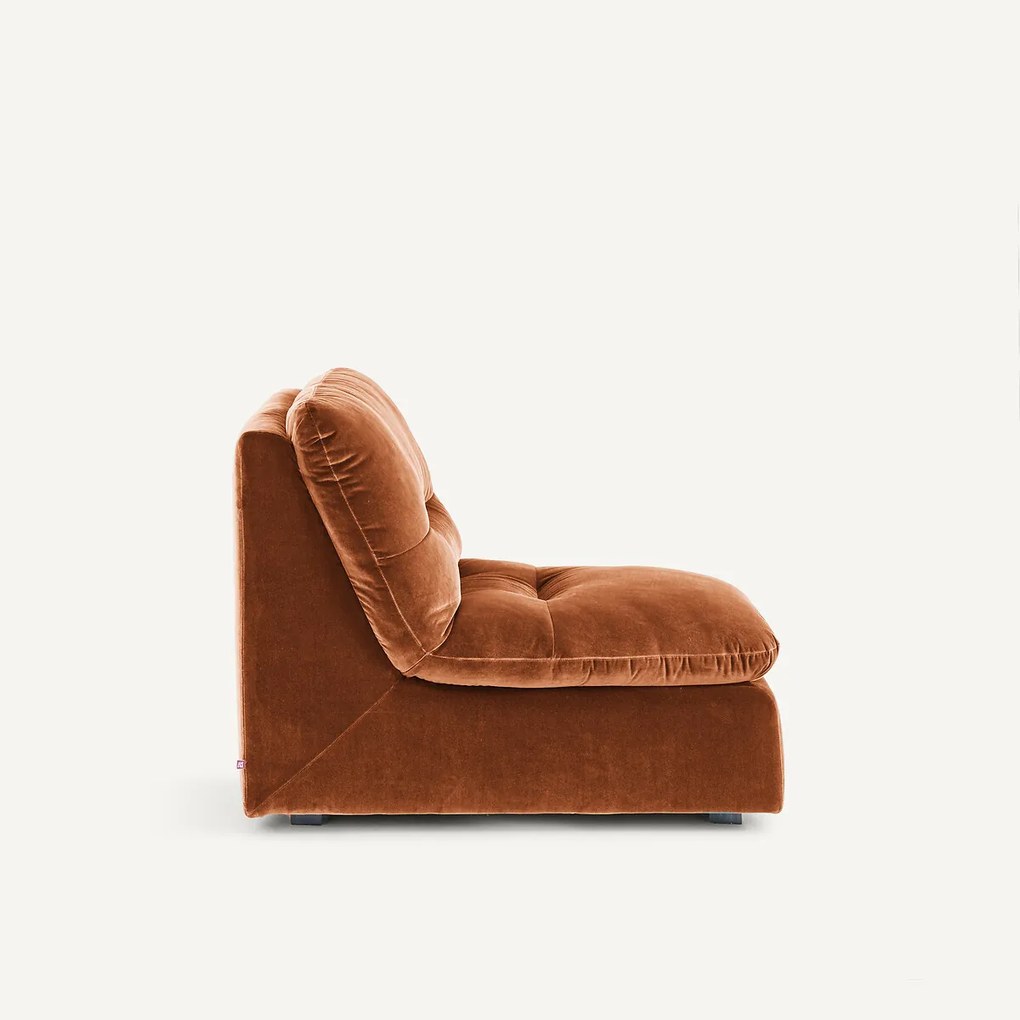 Modulaire hoek in fluweel, GIULIANO