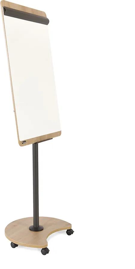 Rocada Natural flipover verrijdbaar - Magnetisch whiteboard oppervlak
