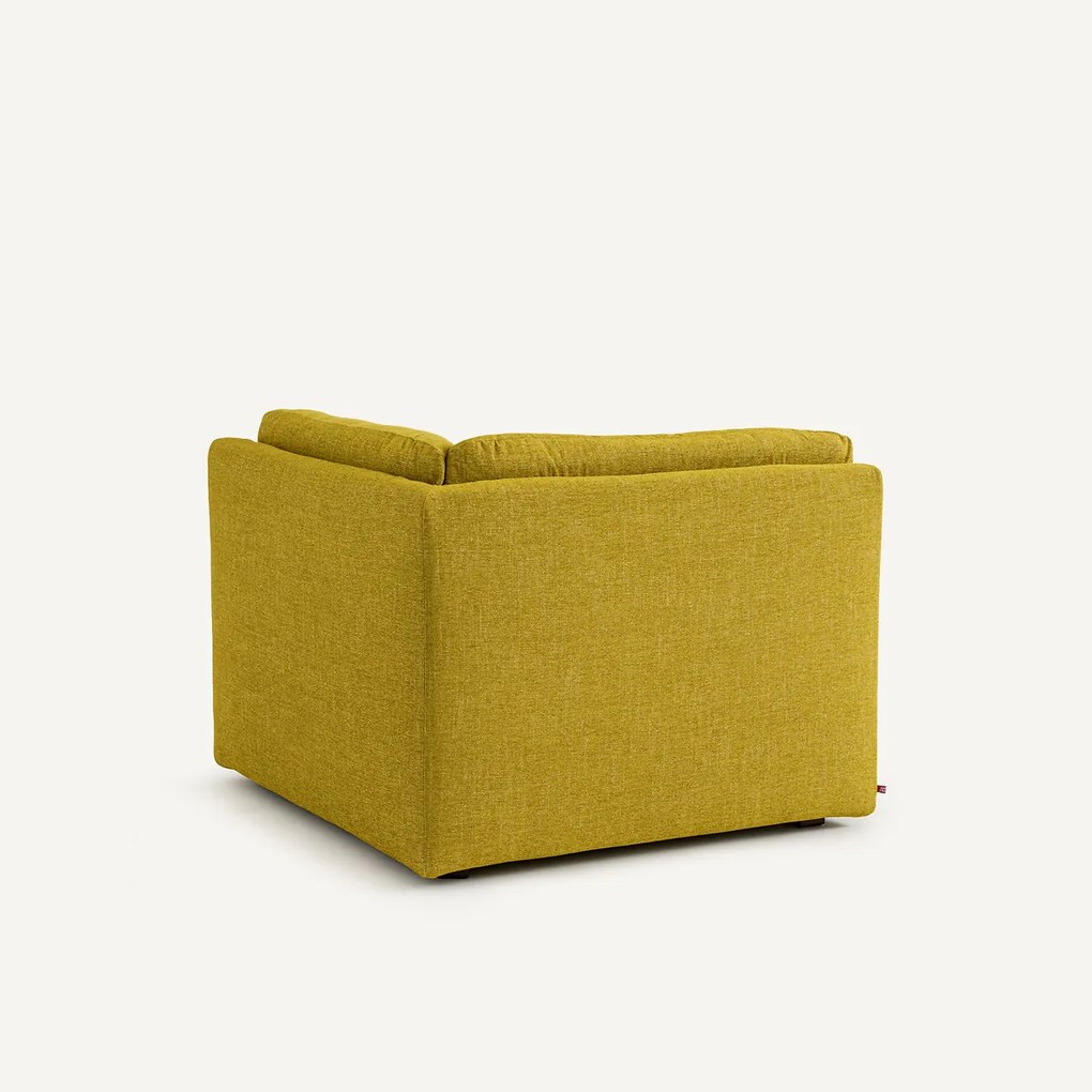 Modulaire 90° hoek in gemêleerde stof, GIULIANO