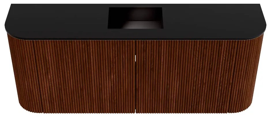 Mondiaz Joya 105cm toiletmeubel ronding links/rechts ruby met wastafel faye midden 1 kraangat urban