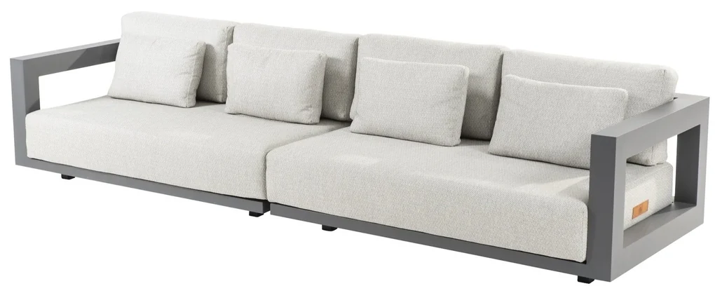 Metropolitan 4 zits loungebank 2 delig 4 Seasons Outdoor