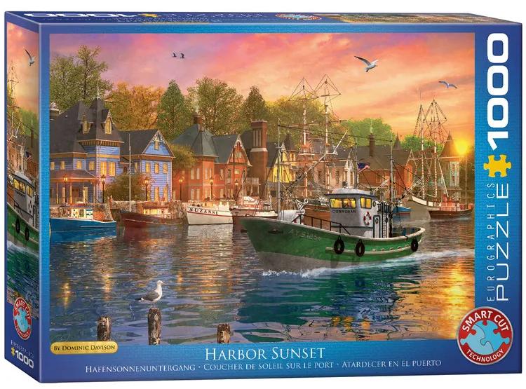 Puzzel Harbor Sunset