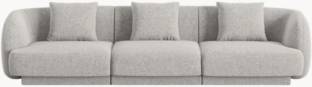 Chenille bank Tulum (4-zits), B 255 cm
