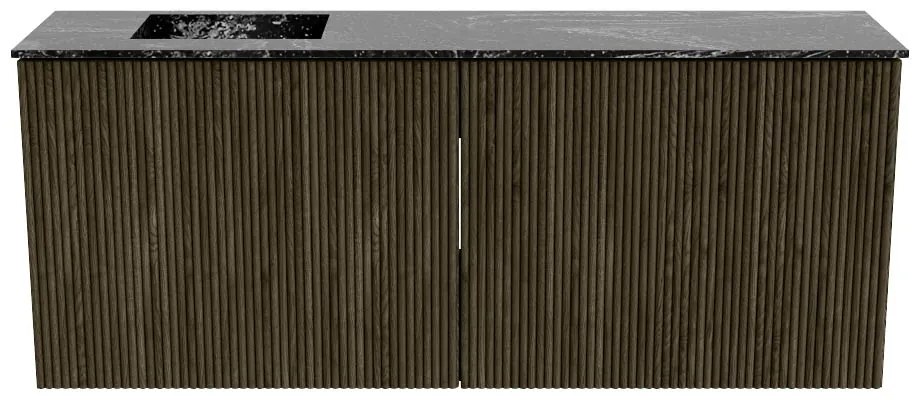 Mondiaz Joya DLux 100cm toiletmeubel shadow met wastafel faye links 1 kraangat lava