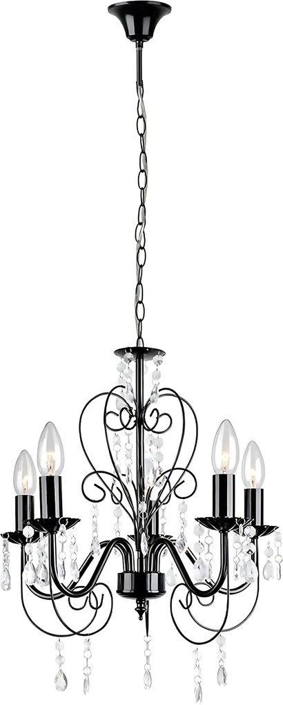 Lamp EBT010-5CP BLACK