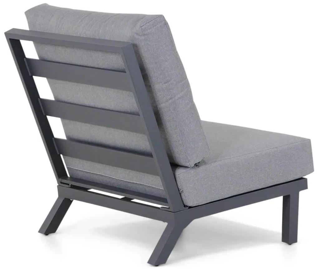 Dining Loungeset 7 personen Aluminium Grijs Santika Furniture Santika Cinta