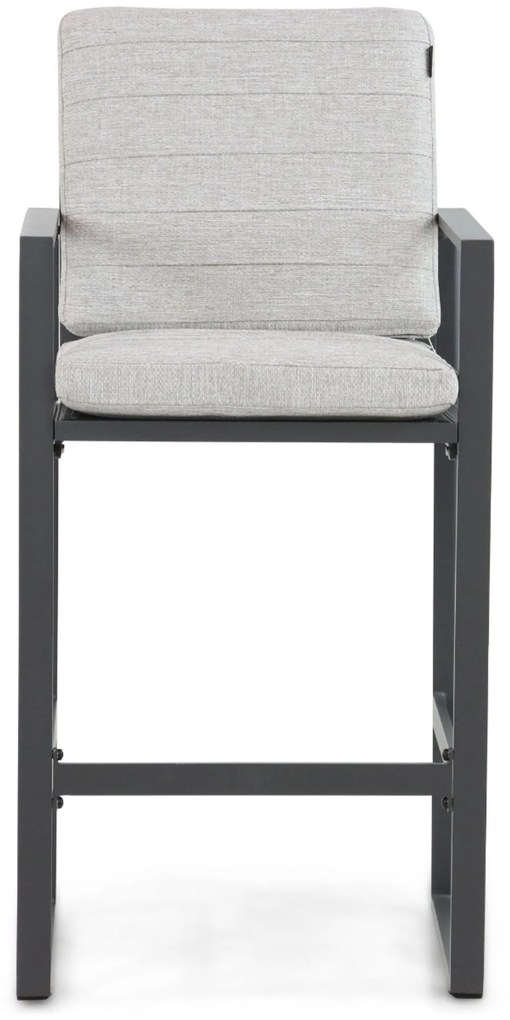 Barstoel Aluminium Grijs-antraciet Lifestyle Garden Furniture Nuno
