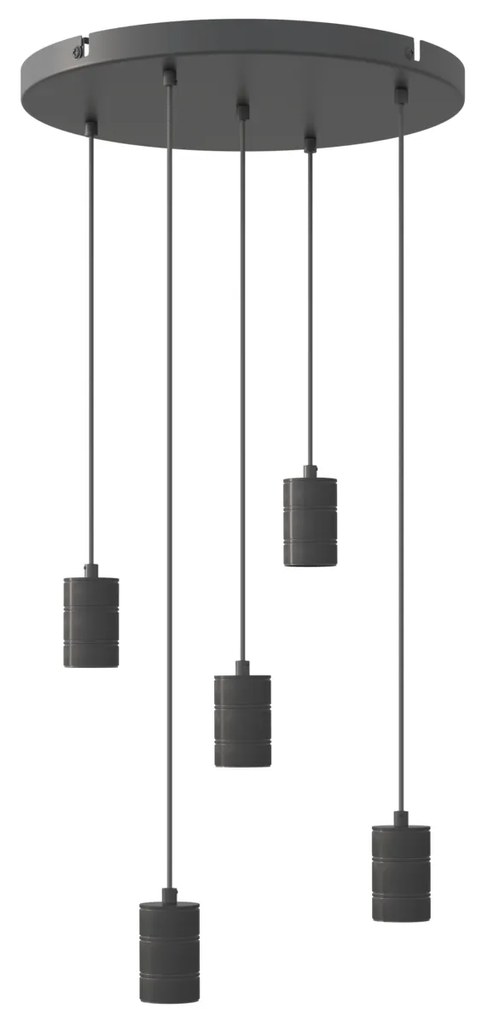 Hanglamp Calex Multi Cord Rond 5xE27