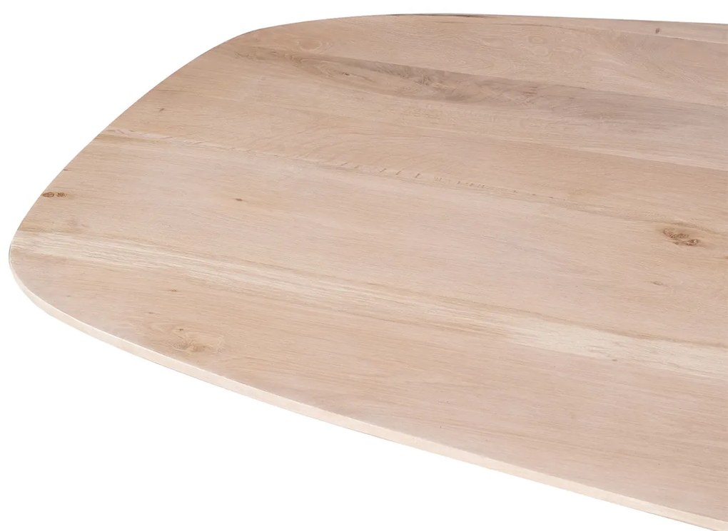 Starfurn Ferris Deens Ovale Eettafel Naturel Eiken 200 Cm - 200 X 100cm.