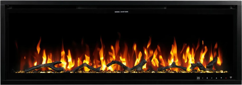 FJORTA Elektrische Sfeerhaard 40"ODIN– 102 cm – 800 / 1600 Watt