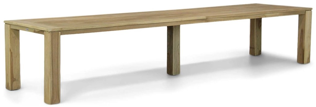 Tuinset 12 personen 400 cm Wicker Taupe Garden Collections Edingburgh/Brighton