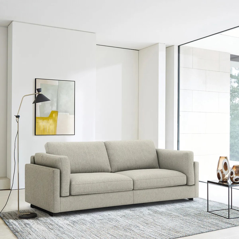 3-zits bank, omvormbaar, tweed, César