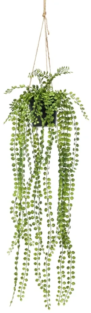Emerald Kunstplant hangend in pot ficus pumila 60 cm