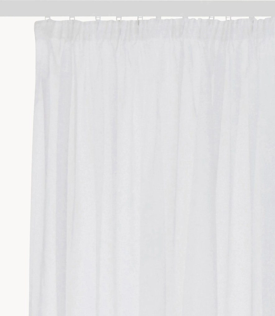 Transparante multibandgordijnen Alissa, 2-delig, B 140 cm