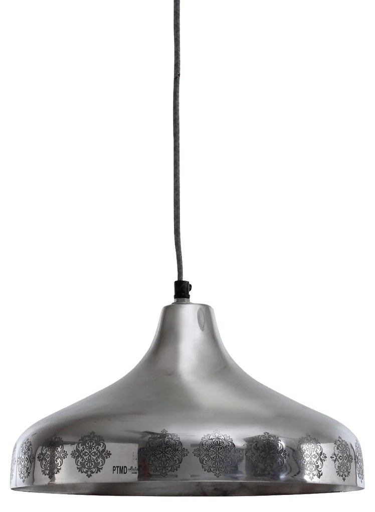 Shiny Flat Hanglamp Zilver Ø48cm