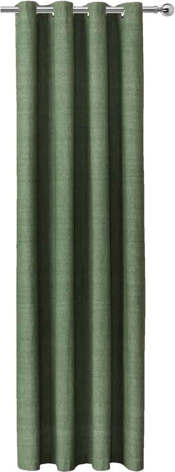 Gordijn Jake - groen - 250x140 cm (1 stuk) - Leen Bakker
