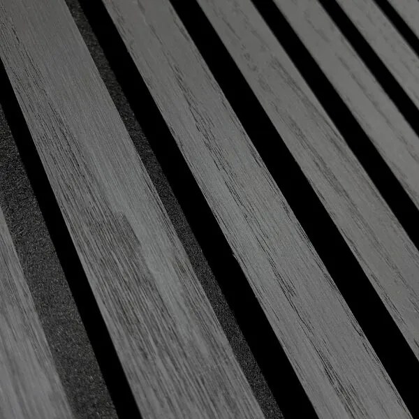 AKU Paneel Akoestisch Vilt Zwart 270x60x2,1cm - 270 cm x 60 cm x 2.1 cm | 10 kg | Paneli akoestische wandpanelen - AKU Wandpanelen