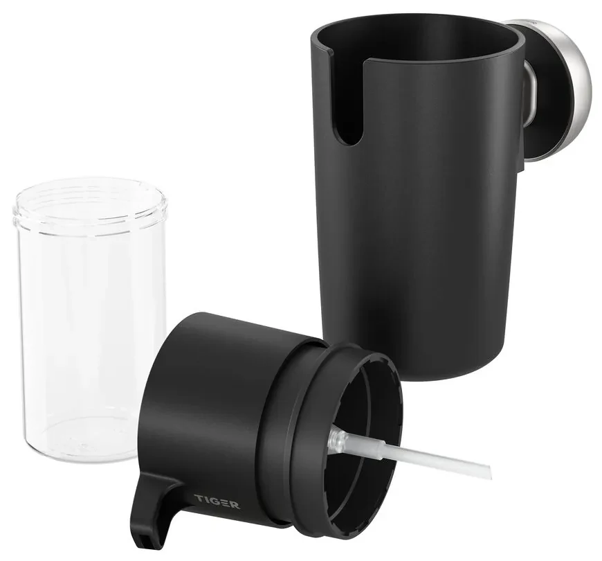 Tiger Cooper zeepdispenser 175ml zwart