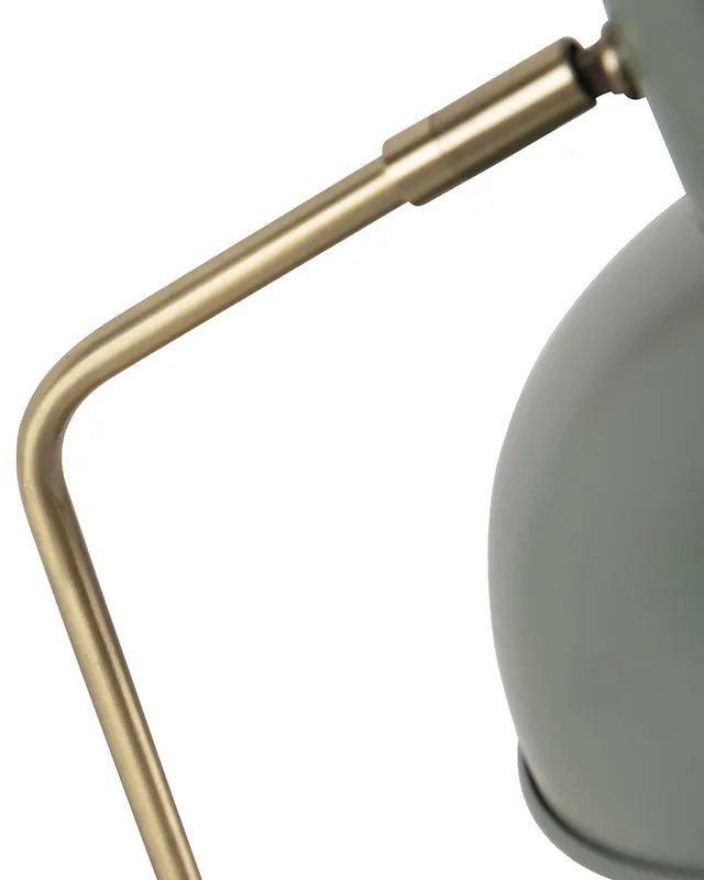 Smart tafellamp met dimmer groen met brons incl. Wifi P45 - Milou Retro E14 rond Binnenverlichting Lamp