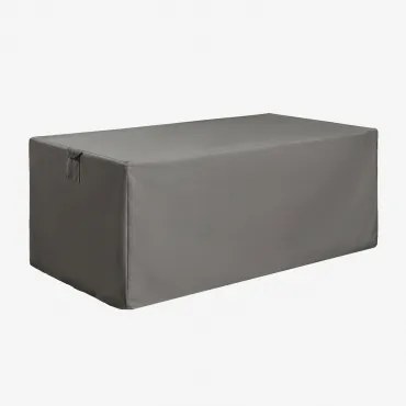 Rechthoekige Beschermhoes Voor Tuintafel Otley Grijs – Antraciet & 170 X 100 Cm - Sklum
