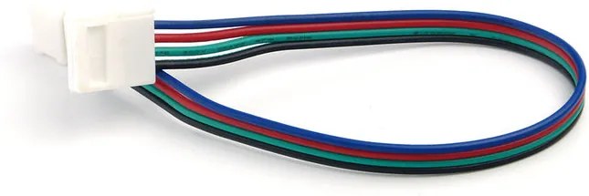 LED Strip RGB Klik Connector, 4-Aderig, Soldeervrij