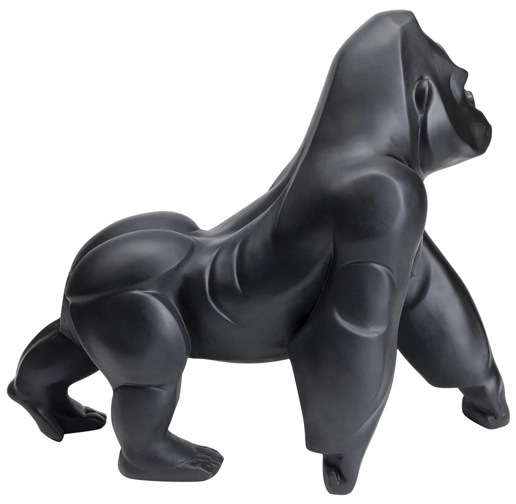 Kare Design Proud Gorilla Black Zwart Gorillabeeld
