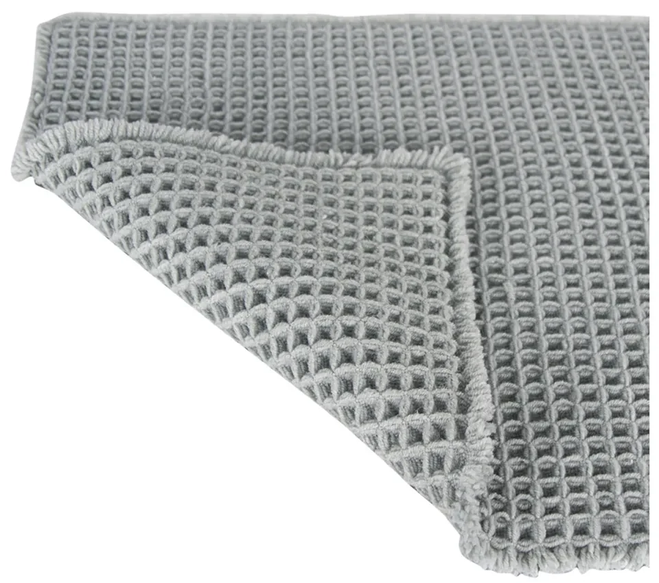 Differnz Wafel badmat 50x80cm grijs