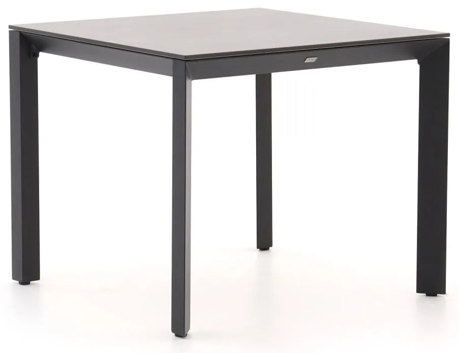 Tuin eettafel Bellagio | Vierkant | Tuintafel Sintered stone | 90x90cm | 4 personen | Kees Smit Tuinmeubelen