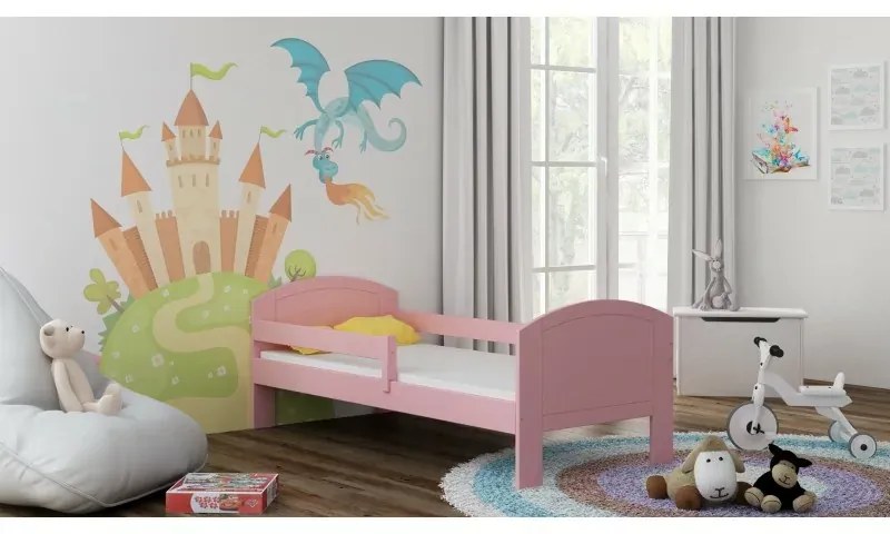Kinderen Roze Kinderbed - Cruz 5059914098172 Children's Beds Home, 180x90, Twee kleine, 12 cm schuimmatras met hoge veerkracht Children's Beds Home De