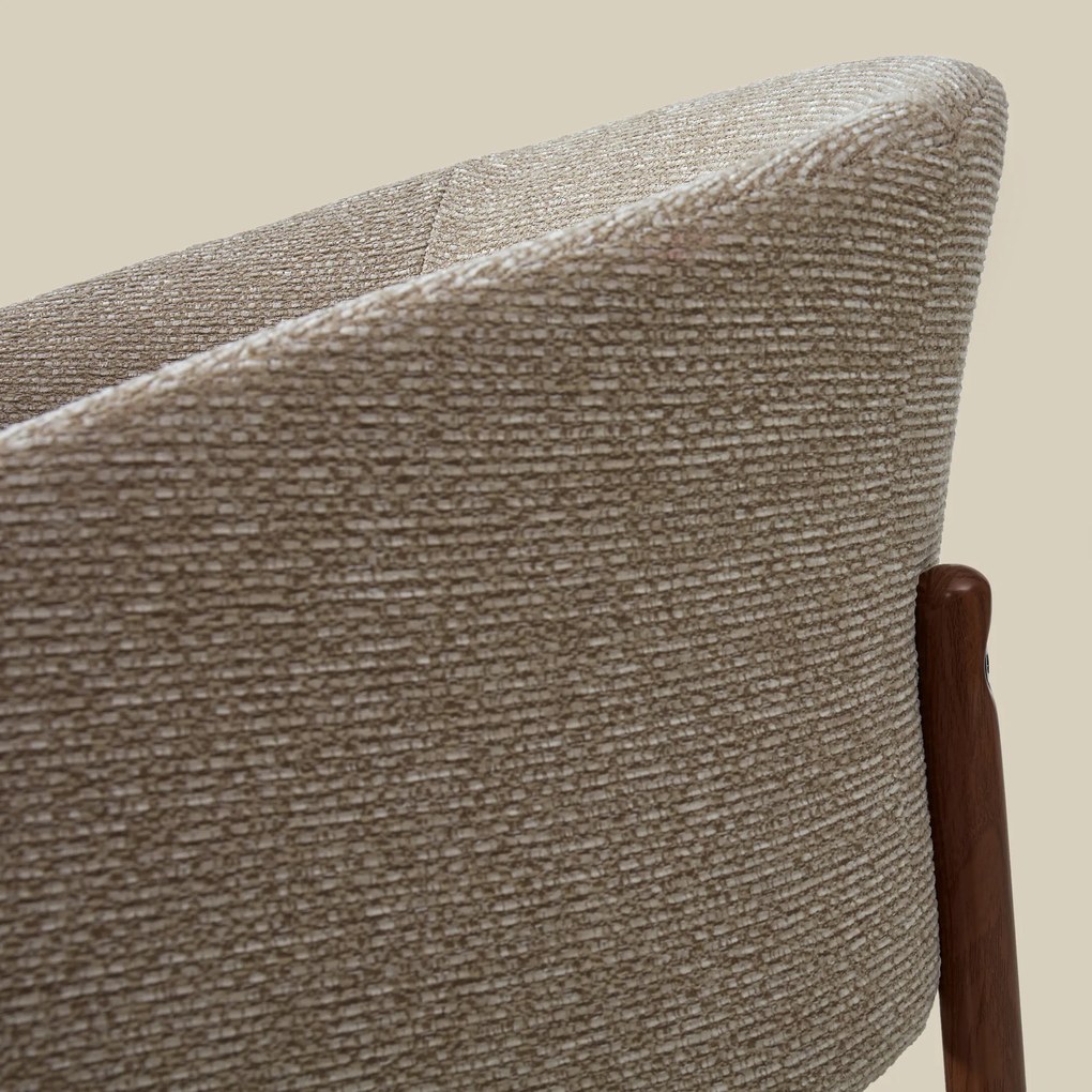 Walnoot Eetkamerstoel Met Armleuningen