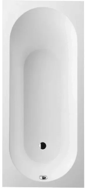 Villeroy & Boch Oberon bad 170x70cm quaryl rechthoekig met poten wit ubq177obe2v-01