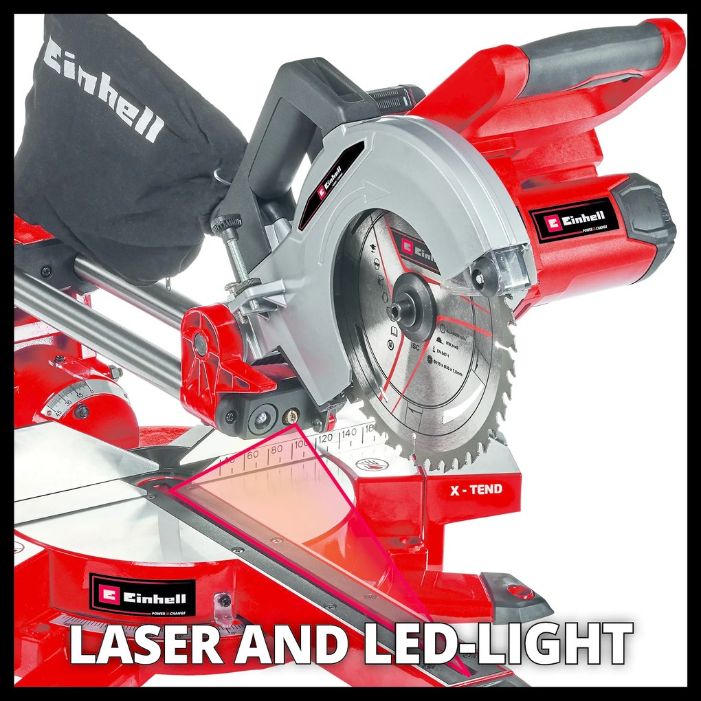 Einhell Accu Kap-/ Verstekzaag TE-SM 36/210 Li