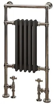 Eastbrook Avon radiator 50x95cm 530W chroom/antraciet