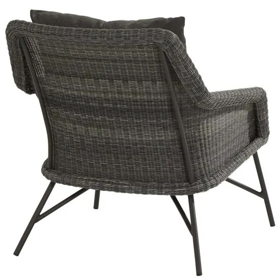 4 Seasons Outdoor Samoa Living Chair  Loungestoel    antraciet weerbestendig