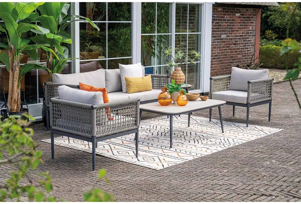 Garden Impressions Burela loungetafel 130x70 cm - light teak look