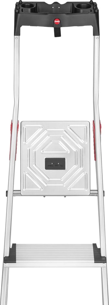 Hailo hailo l80 comfortline (4*) Aluminium - Trapladders - 70x42x125cm