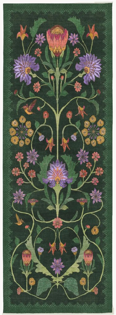 Wasbare laagpolige loper Protea by Iris Apfel